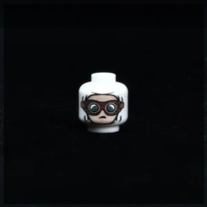 Custom Piece Miniature – head for a German soldier surprise, shock, or alarm – 3D Print for LEGO minifigure