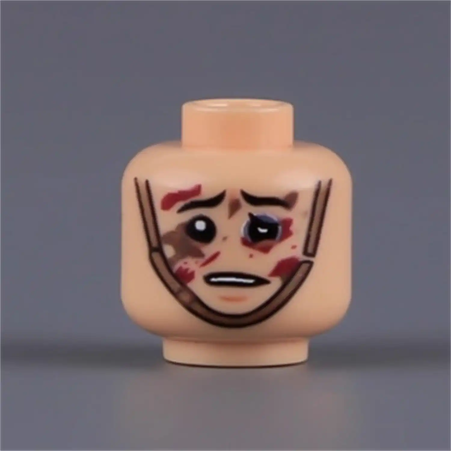 Custom Piece Miniature – head shock, pain, and trauma – 3D Print for LEGO minifigure