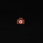 Custom Piece Miniature – medical briefcase for a German medic (Sanitäter) World War II era – 3D Print for LEGO minifigure
