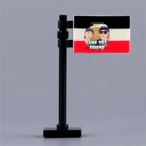 Custom Piece – German Navy Flag Reichskriegsflagge Imperial German Navy Kaiserliche Marine – 3D Print for LEGO Minifigure