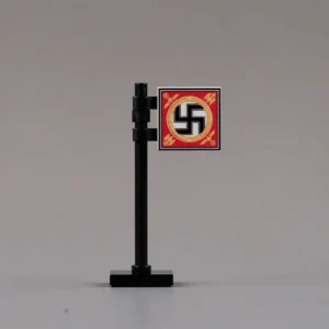Custom Piece – Personal Standard flag of Adolf Hitler (Führerstandarte) – 3D Print for LEGO Minifigure Custom Piece – Personal Standard flag of Adolf Hitler (Führerstandarte) – 3D Print for LEGO Minifigure