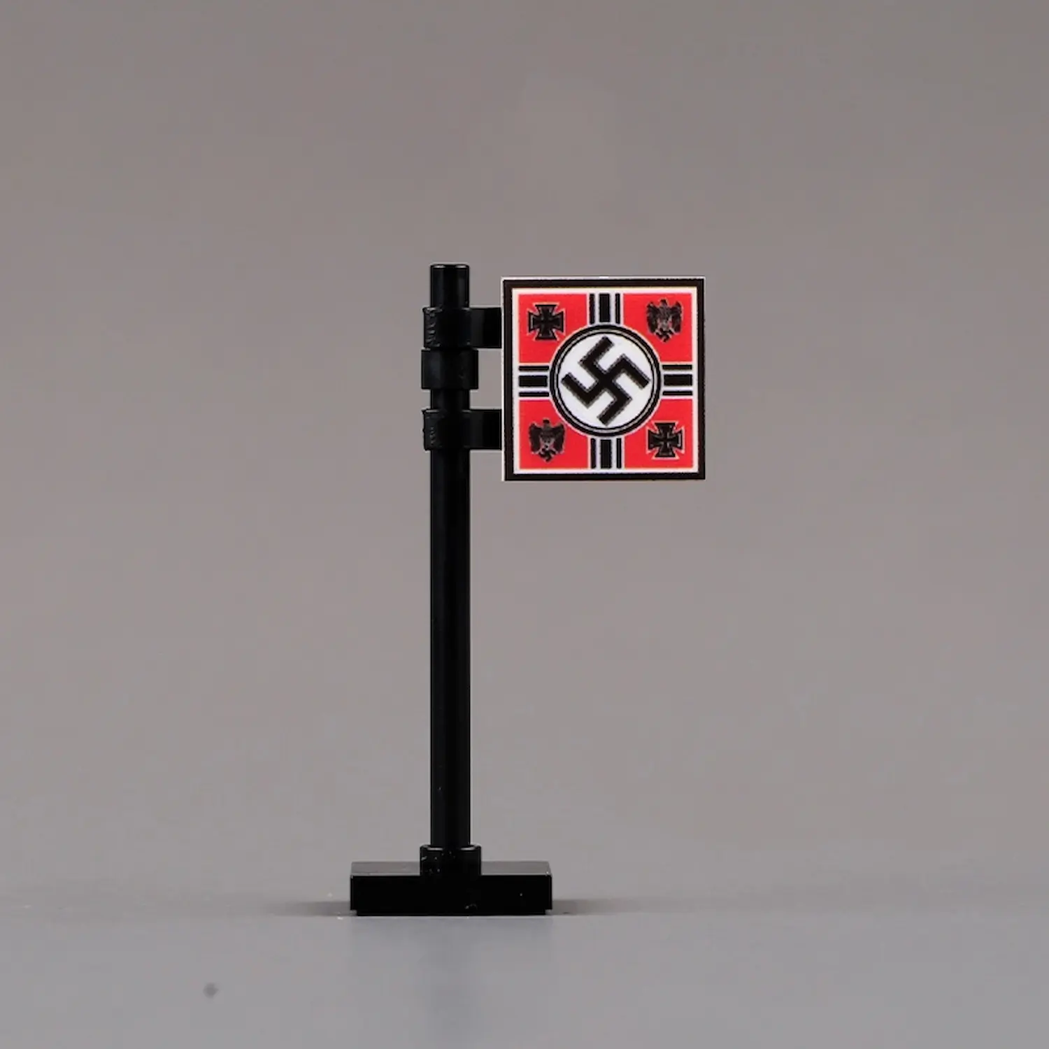 Custom Piece – Truppenfahne Flag, which was a regimental standard of the German Army (Heer) during the World War II era – 3D Print for LEGO Minifigure Custom Piece – Truppenfahne Flag, which was a regimental standard of the German Army (Heer) during the World War II era – 3D Print for LEGO Minifigure