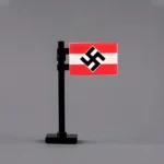 2Custom Piece – historical representation of Austria under Nazi German rule during the World War II flag – 3D Print for LEGO Minifigure