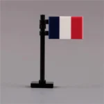 Custom Piece – national flag of France – 3D Print for LEGO Minifigure