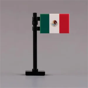 Custom Piece – national flag of Mexico – 3D Print for LEGO Minifigure