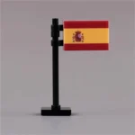 Custom Piece – national flag of the Kingdom of Spain – 3D Print for LEGO Minifigure