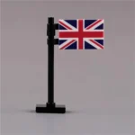 Custom Piece – national flag of the United Kingdom of Great Britain and Northern Ireland Union Jack – 3D Print for LEGO Minifigure