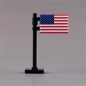 Custom Piece – national flag of the United States of America – 3D Print for LEGO Minifigure