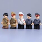 11Minifigure - 5 Adolf Hitler in various uniforms (LEGO Compatible)