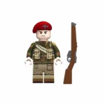 Minifigure - British Parachute Regiment commander officer or NCO Red Devils (LEGO Compatible)
