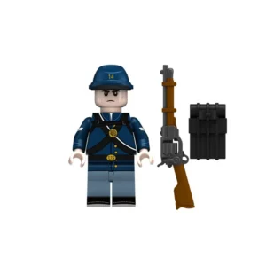 Minifigure - Corporal Joseph Pierce Union Army soldier who served in the American Civil War (LEGO Compatible)