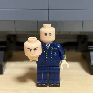 Minifigure - Erich Raeder, the first Großadmiral (Grand Admiral) of Nazi Germany's Navy, the Kriegsmarine, during World War II (LEGO Compatible)