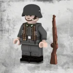 Minifigure - German Army (Heer) machine gun assistant from the World War II (LEGO Compatible)