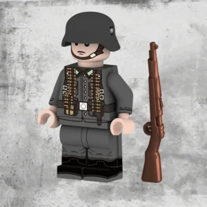 Minifigure - German Army (Heer) machine gun assistant from the World War II (LEGO Compatible)