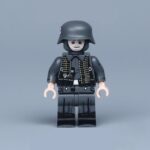 Minifigure - German Army Heer machine gunner (Maschinengewehrschütze) from the World War II (LEGO Compatible)