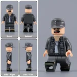 Minifigure - German Army (Heer) soldier Splittertarnmuster World War II 3 (LEGO Compatible)