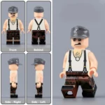 Minifigure - German Army (Heer) soldier World War II (LEGO Compatible)