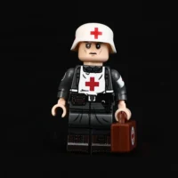 Minifigure - German combat medic (Sanitäter) World War II (LEGO Compatible)