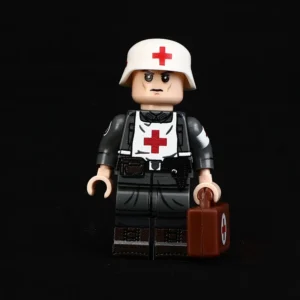 Minifigure - German combat medic (Sanitäter) World War II (LEGO Compatible)