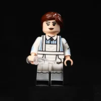 Minifigure - German medical Charlotte female nurse from the World War II era (LEGO Compatible)