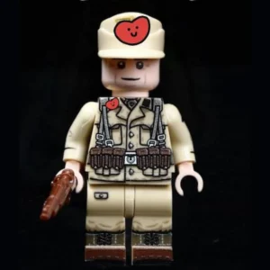 Minifigure - German officer Deutsches Afrikakorps DAK German Africa Corps (LEGO Compatible)