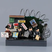 3Minifigure - German officers and senior non-commissioned officers (NCOs) World War II (LEGO Compatible)