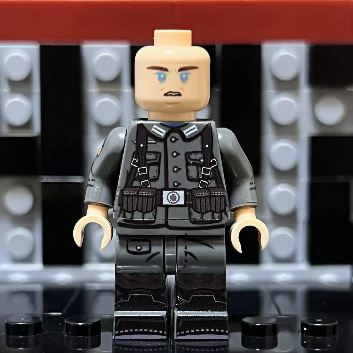 Minifigure - German soldier Karabiner 98k rifle from the World War II (LEGO Compatible)