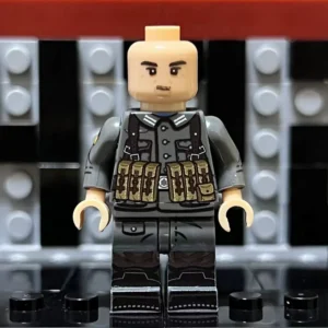 Minifigure - German soldier MP40 from the World War II (LEGO Compatible)