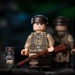 Minifigure - German soldier from Deutsches Afrikakorps (DAK) the World War II (LEGO Compatible)