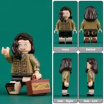 Minifigure - Jungmädel a young member of the League of German Maidens (Bund Deutscher Mädel, or BDM), from the Nazi era in Germany (LEGO Compatible)