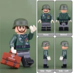 Minifigure - Obergefreiter from the elite Großdeutschland Division of the German Army Heer World War II (LEGO Compatible)