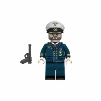 Minifigure - Oberleutnant zur See a rank equivalent to a First Lieutenant German Kriegsmarine Navy World War II (LEGO Compatible)