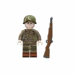Minifigure - Paratrooper rifleman from the United States Army's 101st Airborne Division Screaming Eagles (LEGO Compatible)