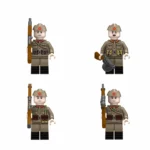 Minifigure - Soviet infantrymens from World War II (LEGO Compatible)