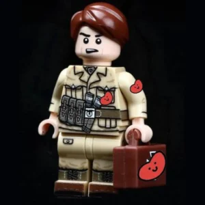 Minifigure - United States Army combat medic Desmond Doss Hacksaw Ridge (LEGO Compatible)