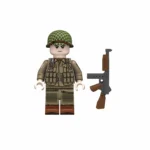 Minifigure - United States Army paratrooper from the 101st Airborne Division Screaming Eagles (LEGO Compatible)