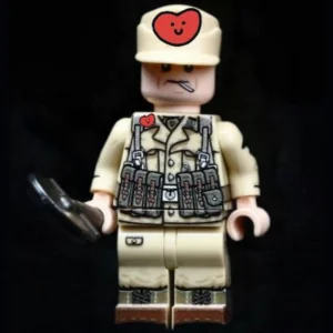 Minifigure - United States Army soldier Trini Gordo Garcia Fury (LEGO Compatible)