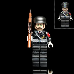 Minifigure - a German Honor Guard Soldier from World War II (LEGO Compatible)