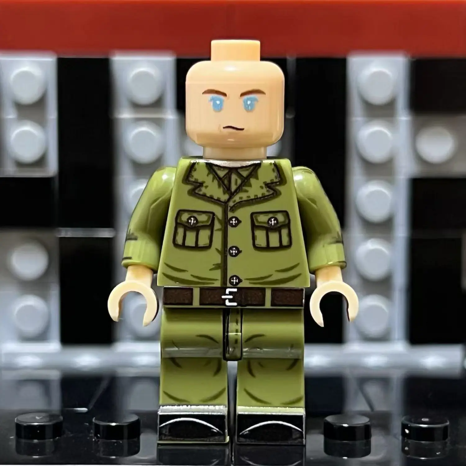 Minifigure - enlisted German U-boat crewman Submarine Soldier from World War II (LEGO Compatible)