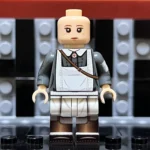 Minifigure - female German nurse World War II Deutsches Rotes Kreuz (German Red Cross) (LEGO Compatible)