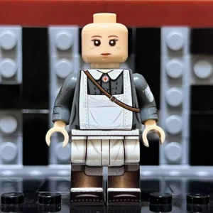Minifigure - female German nurse World War II Deutsches Rotes Kreuz (German Red Cross) (LEGO Compatible)
