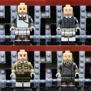 Minifigure - female nurses and auxiliaries associated with the German military during World War II (LEGO Compatible)
