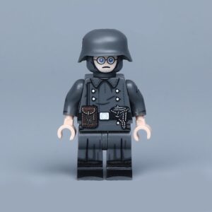 Minifigure - officer of the German Schutzstaffel (SS) during the World War II (LEGO Compatible)