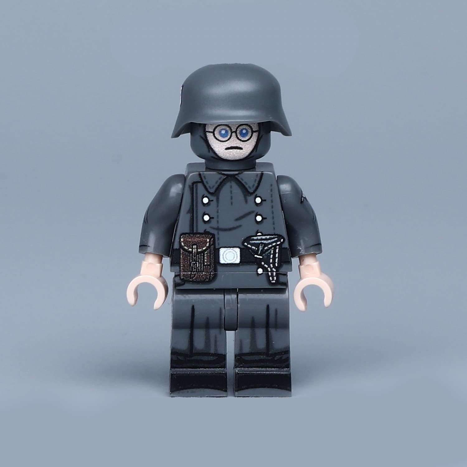Minifigure - officer of the German Schutzstaffel (SS) during the World War II (LEGO Compatible)