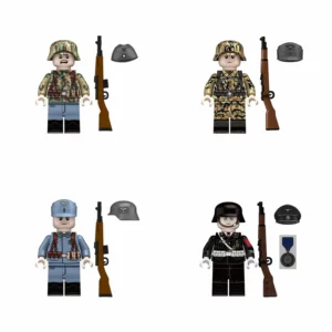 Minifigure - various German soldiers from World War II (LEGO Compatible)
