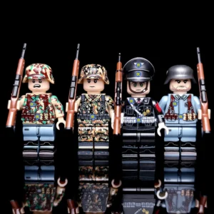 Minifigure - various German soldiers from World War II (LEGO Compatible)