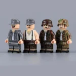 Minifigure -  various German soldiers from the World War II (LEGO Compatible)