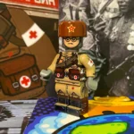 Minifigure – Chinese medical officer who served in the Soviet 88th Special Rifle Brigade World War II (LEGO Compatible)