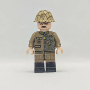 Minifigure – Hideki Tojo general of the Imperial Japanese Army and the Prime Minister of Japan during much of World War II (LEGO Alternative)