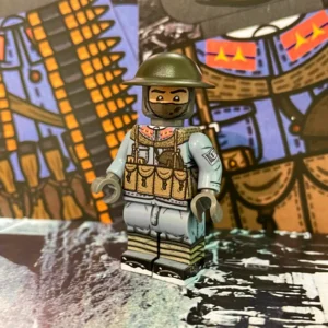 Minifigure – Japanese Machine Gunner from World War II (LEGO Alternative)
